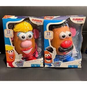 Playskool Friends! Mr. & Mrs. Potato Head Classic Toys Complete Set